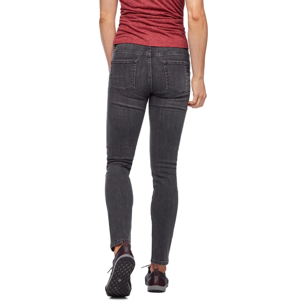 Black Diamond W Crag Denim Pants Gray