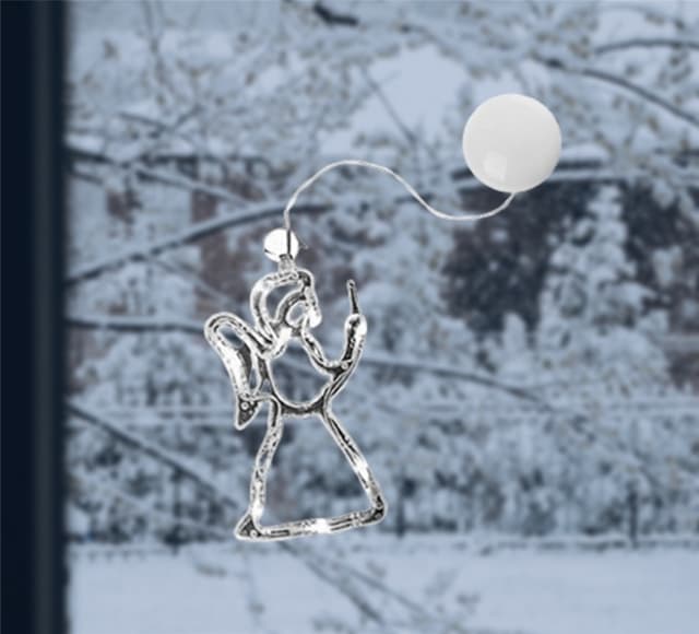 LED-lampe til julen, Engel