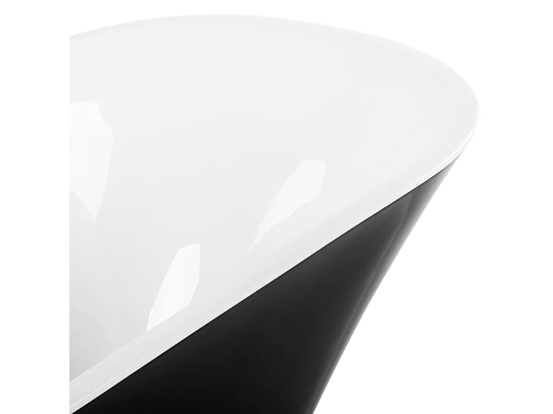 Baignoire îlot noire 170 x 80 cm DULCINA