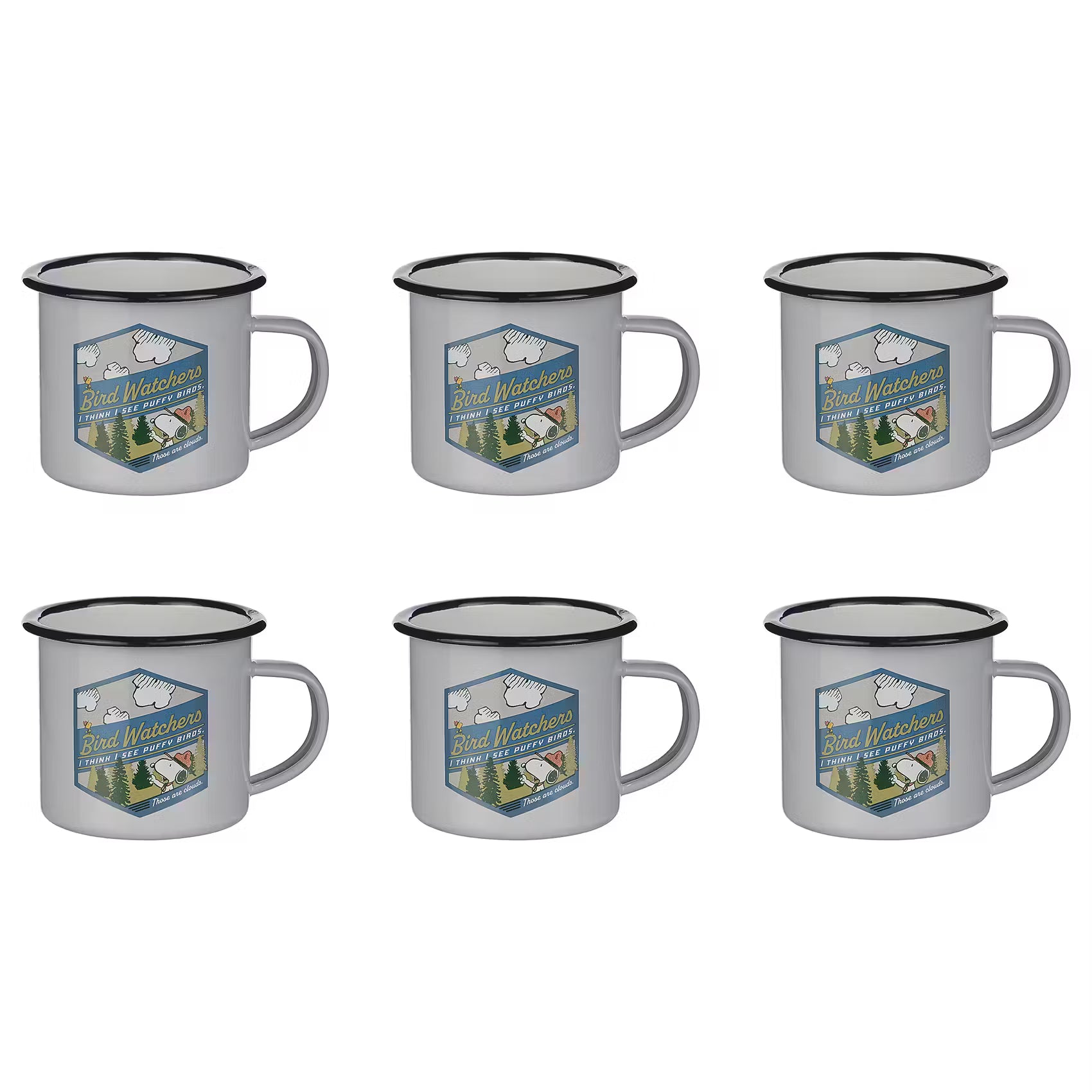 PEANUTS Tasse 6er-Set