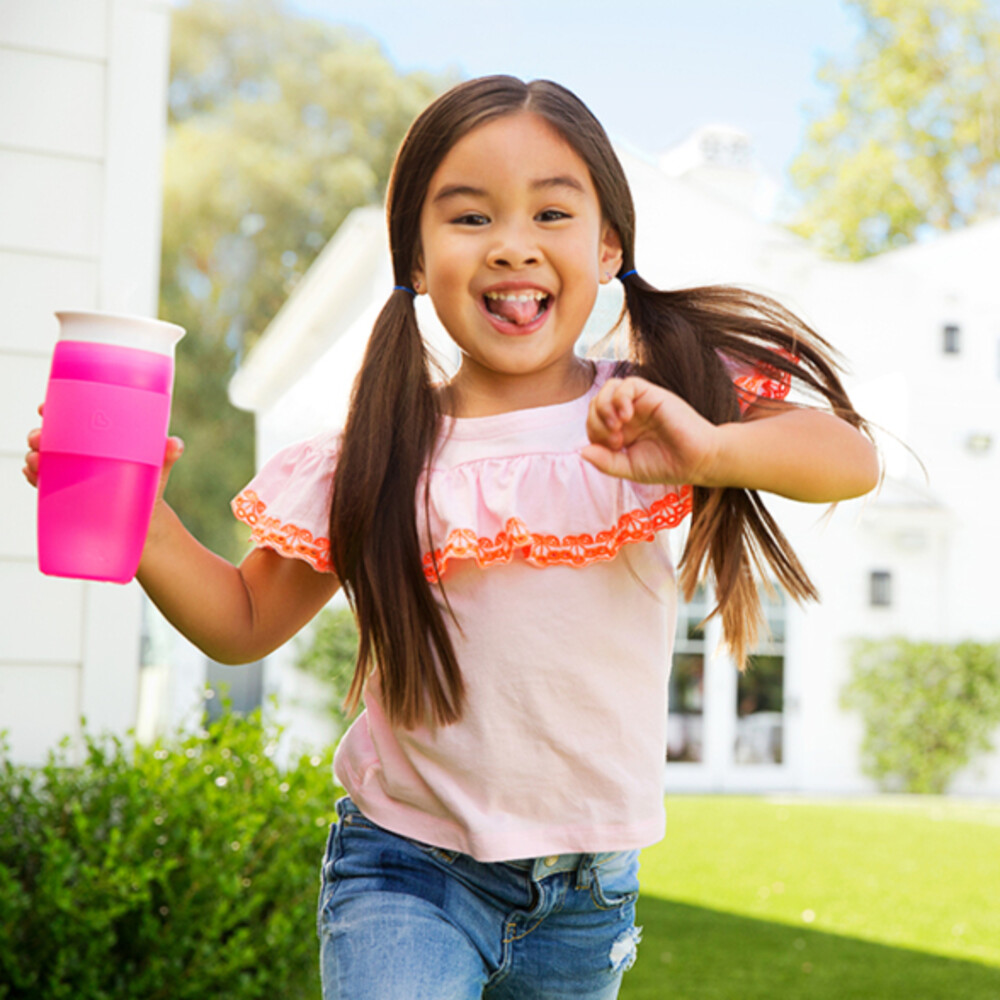 Munchkin Miracle Sippy Beker Roze296 ml