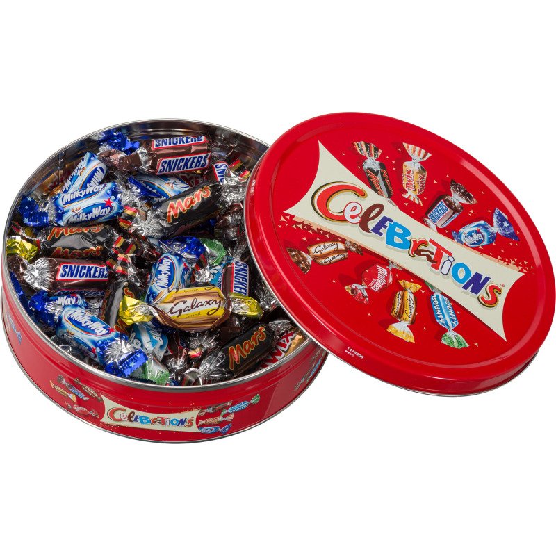 Assortiment de chocolats Célébrations - Boîte métal 435 g