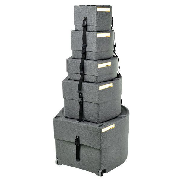 Hardcase HRockFus3 F.Lined Set Granite