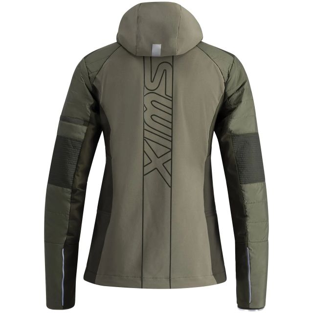 Swix Horizon Jacket Womens Olive/Dark Olive