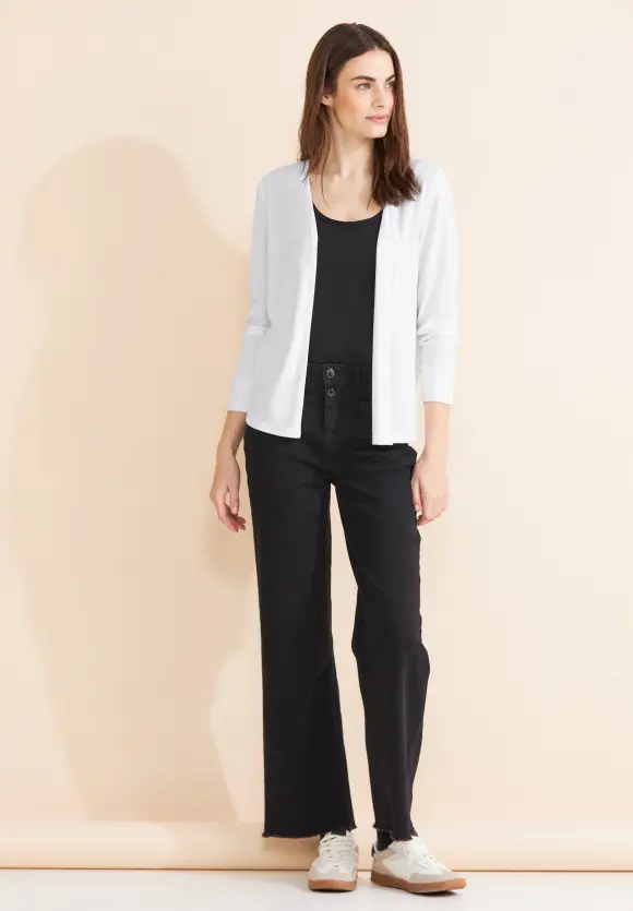 Offener Cardigan - White