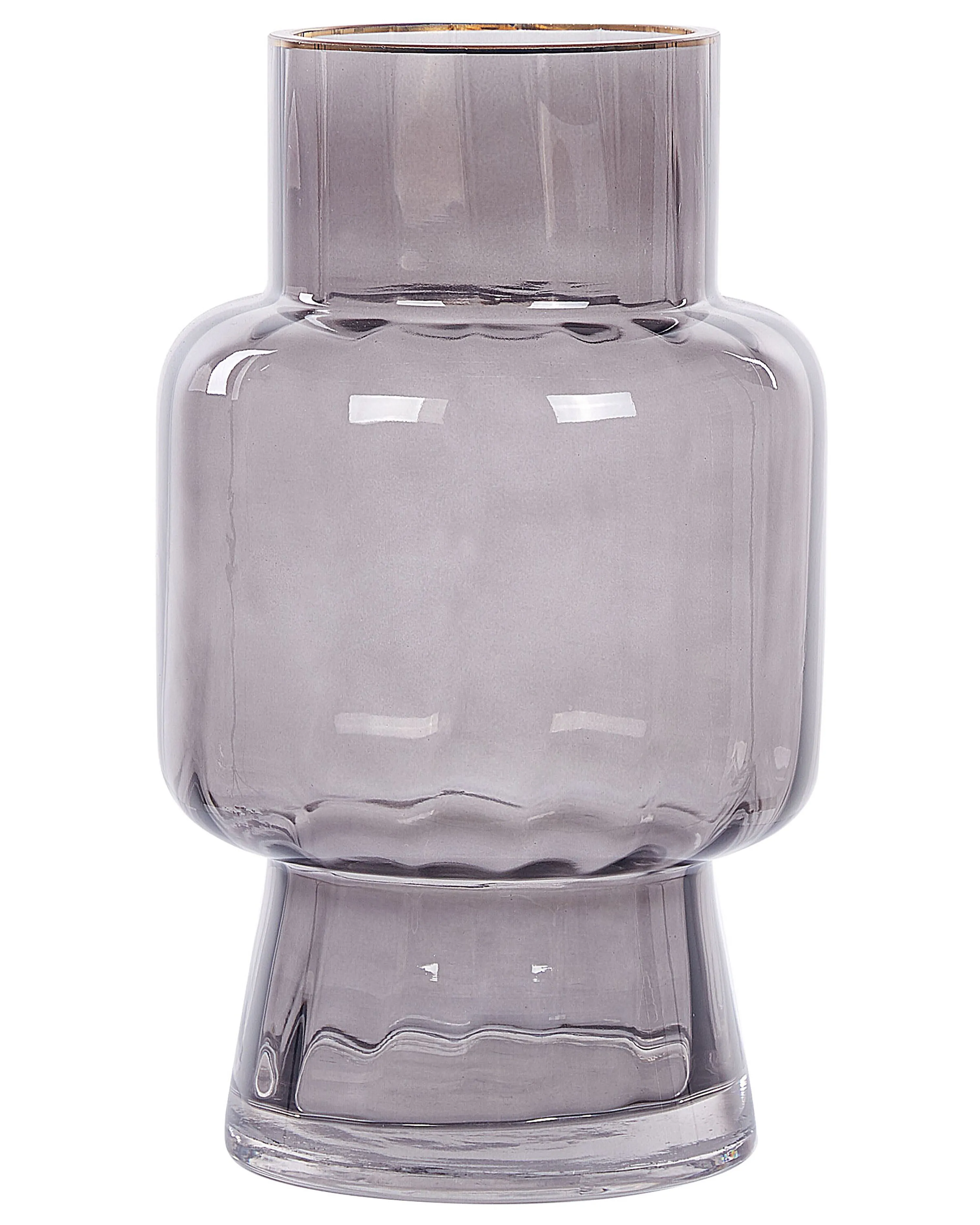 Bloemenvaas MEGALO Glas 26 cm Grijs