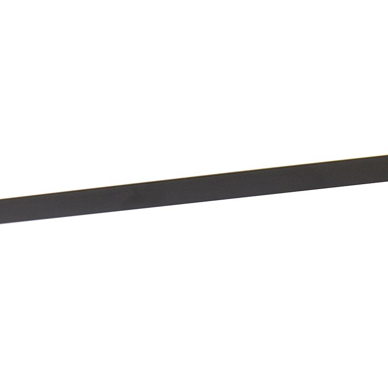 LED paneel zwart 80 cm incl. LED met afstandsbediening - Live