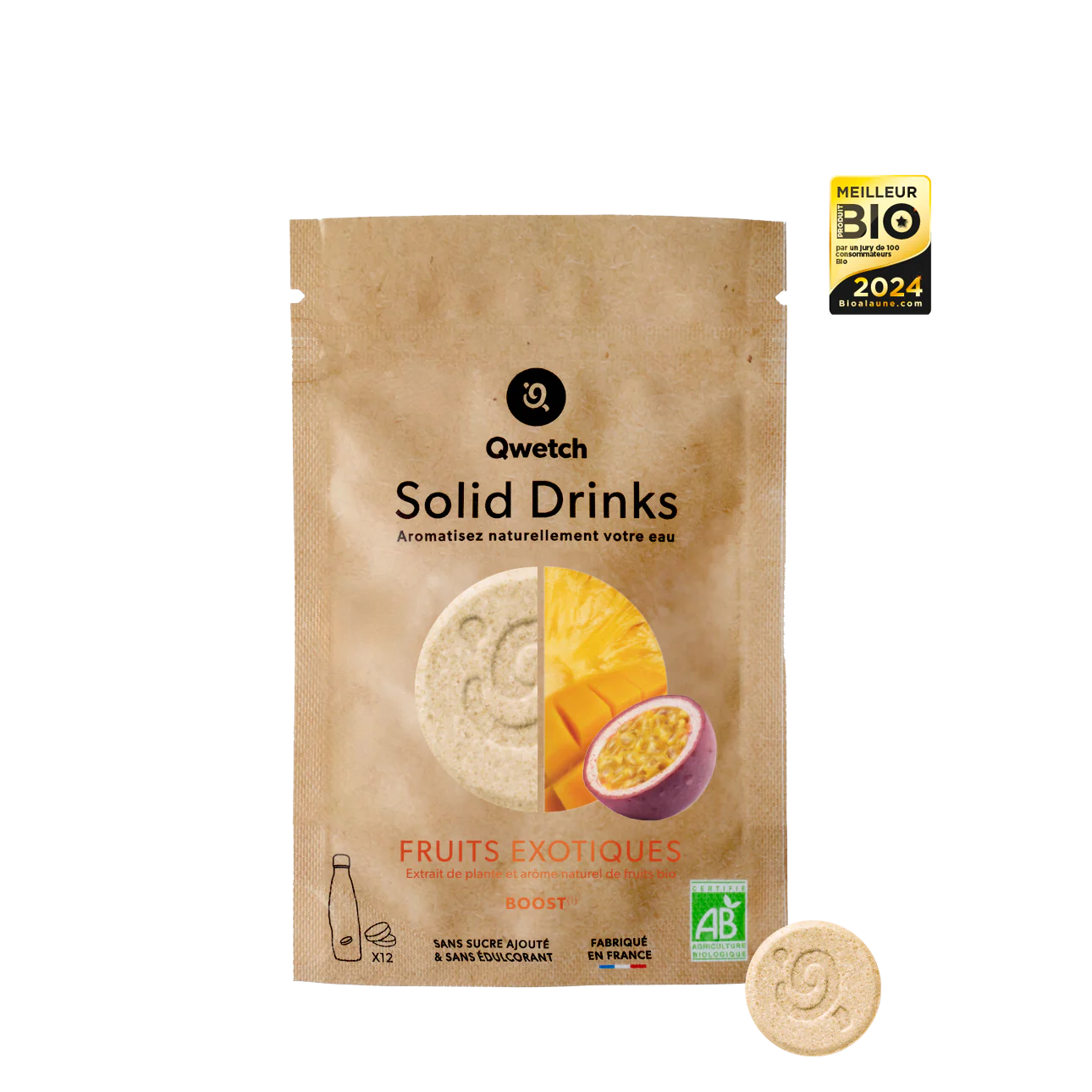 Solid Drinks Fruits Exotiques Boost - Qwetch