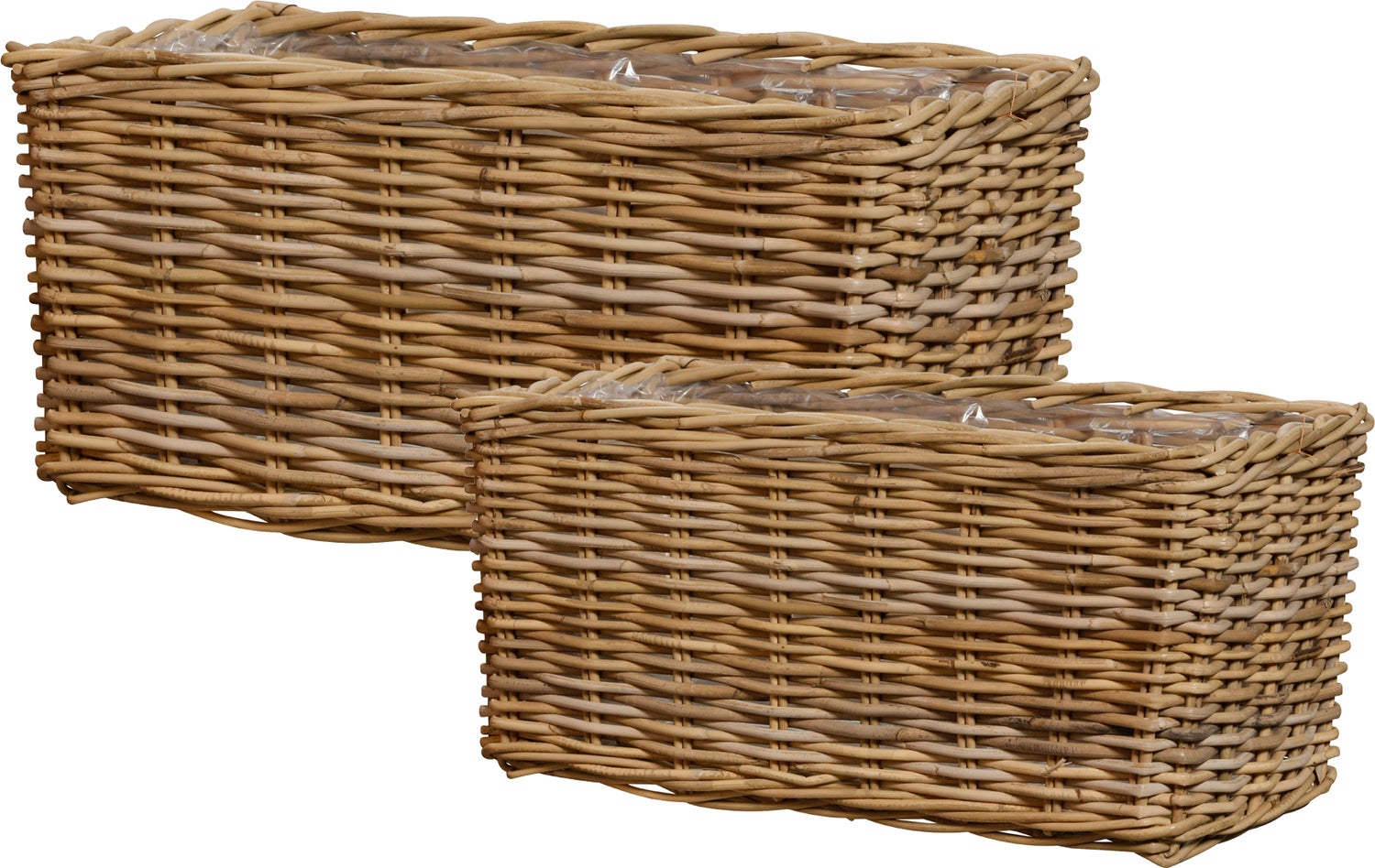 Plantenmand naturel 80 x 35 x 35 cm