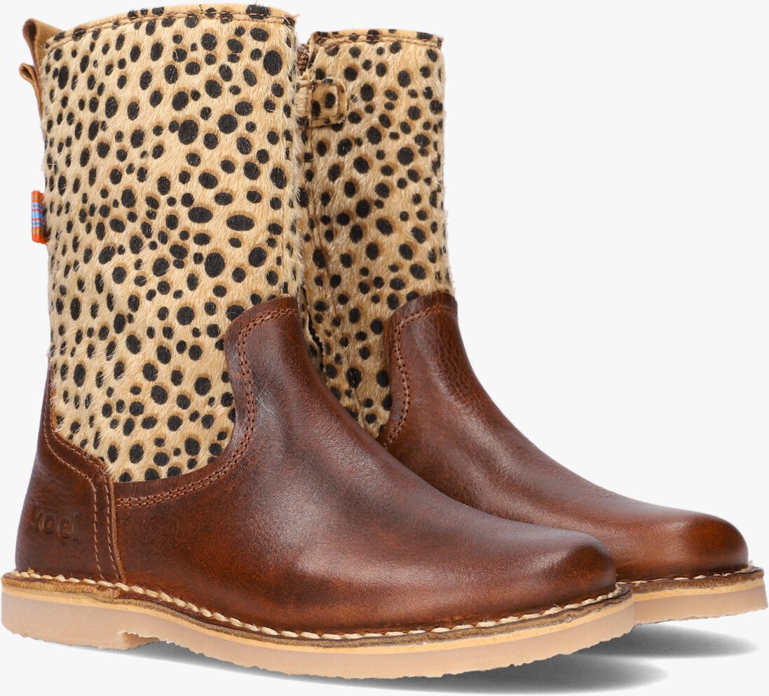 KOEL4KIDS cognac koel4kids hoge laarzen 02m004