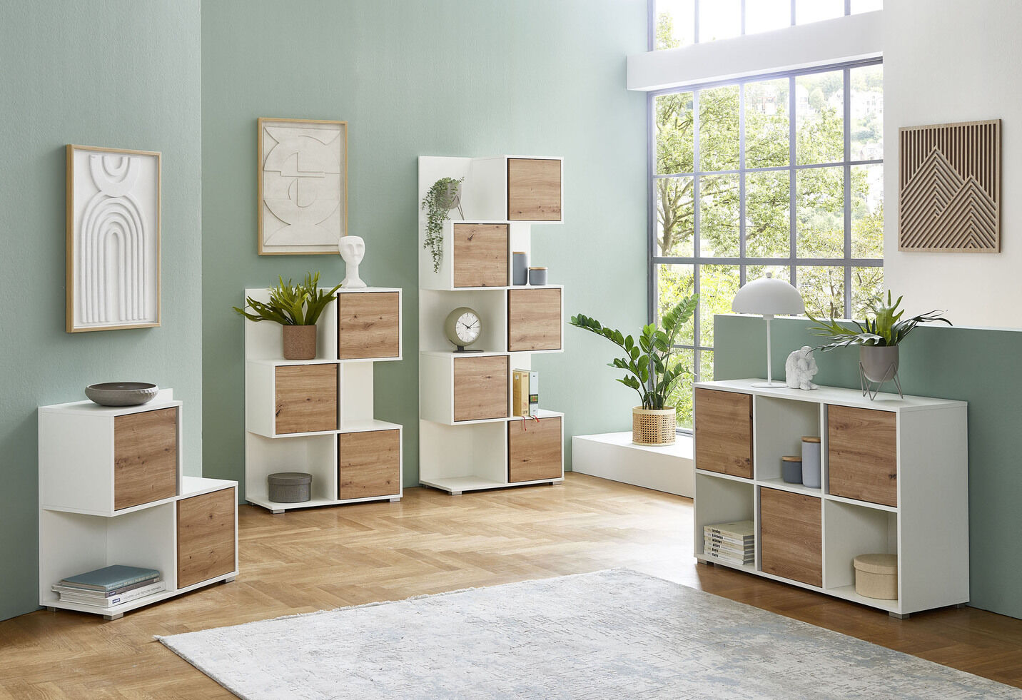 Raffinierte und moderne Regalserie