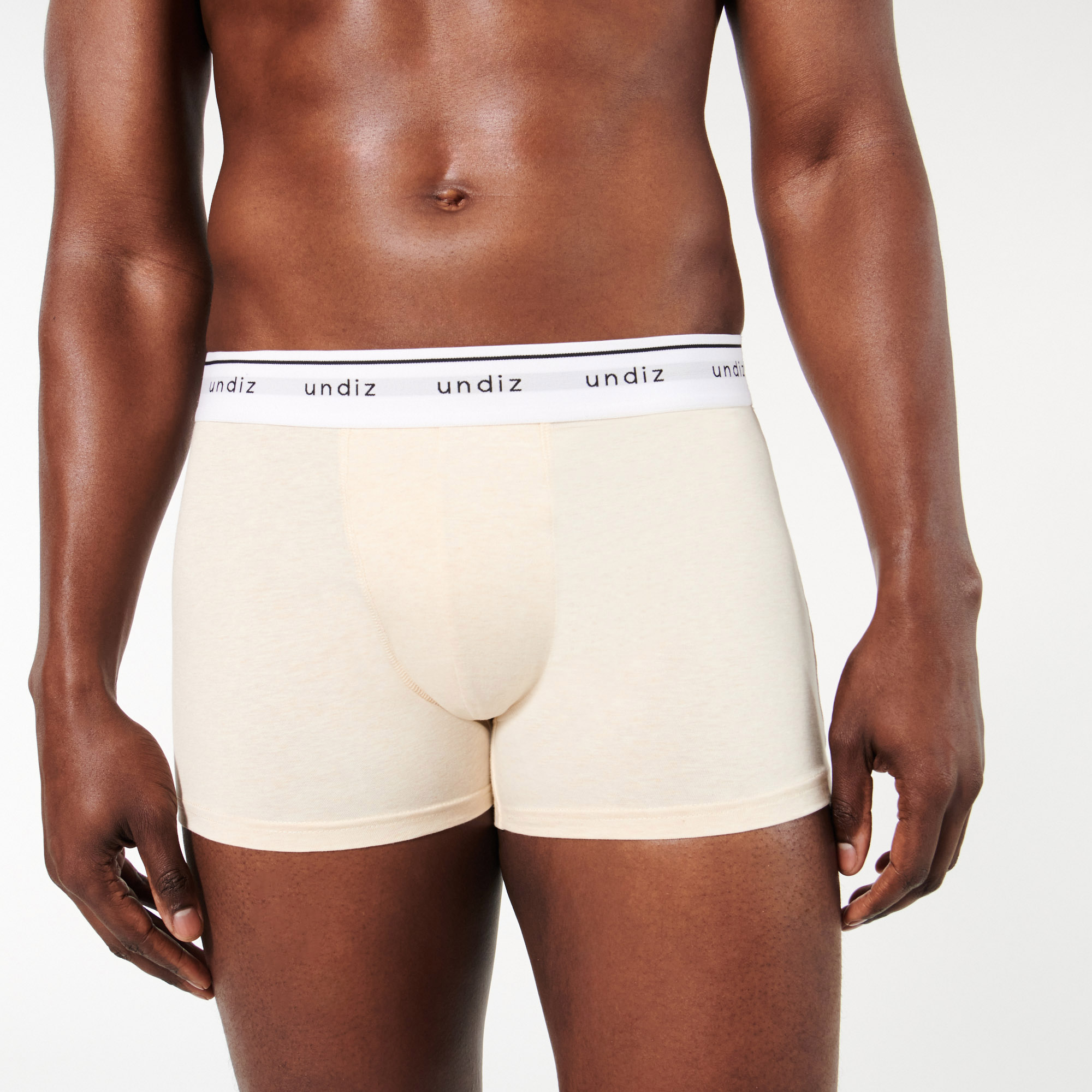 Boxer uni en coton