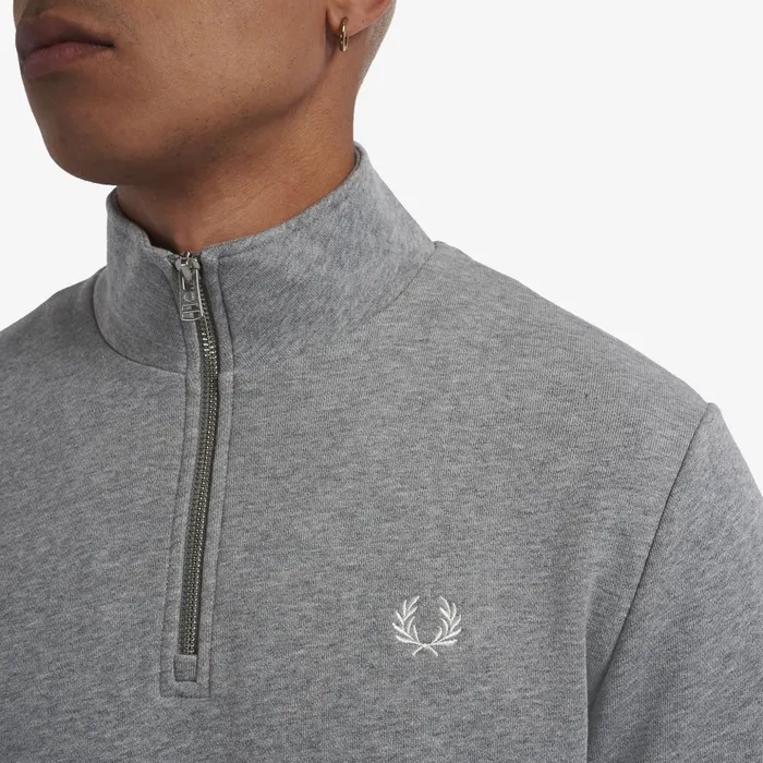 Fred Perry Half Zip Sweatshirt Heren