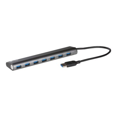 i-Tec USB 3.0 Metal Charging HUB - Hub - 7 x SuperSpeed USB 3.0 - de bureau