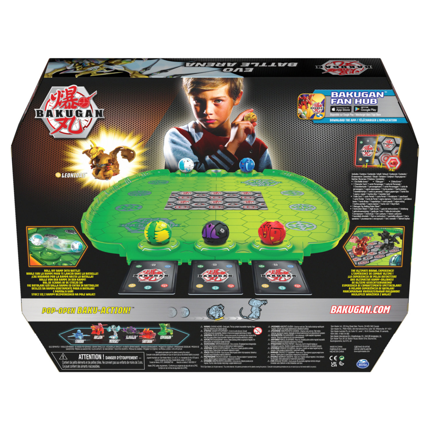 Spinmaster Bakugan Evolutions Battle Arena