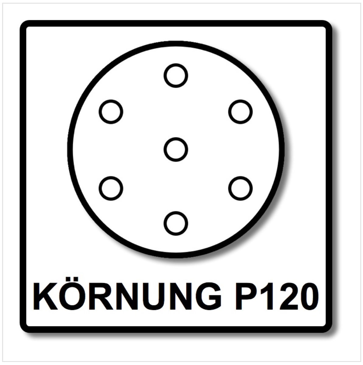Festool STF D150/16 Rubin2 Schuurschijven P120 RU2/50 150 mm / 50 stuks ( 499121 )