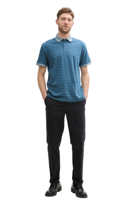 Tom Tailor blauwe heren polo