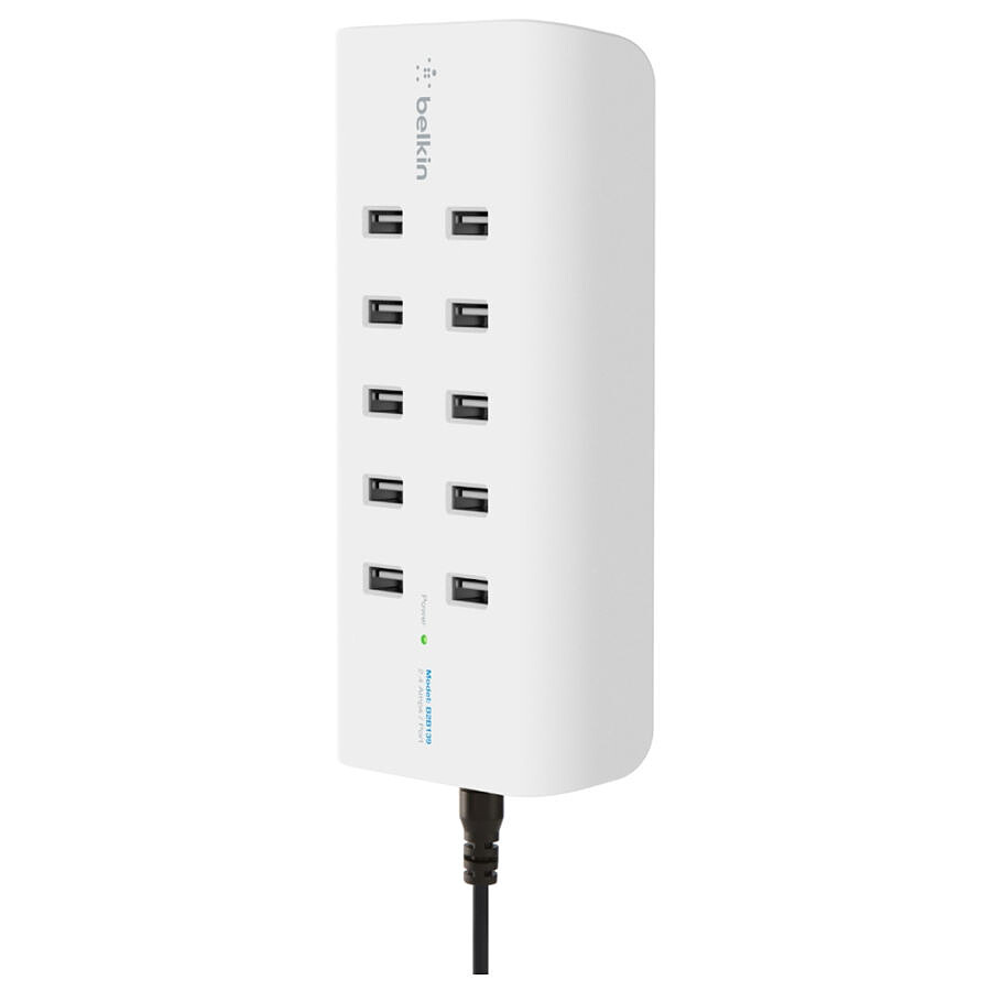 Belkin Rockstar 10 USB (blanc) - 120W