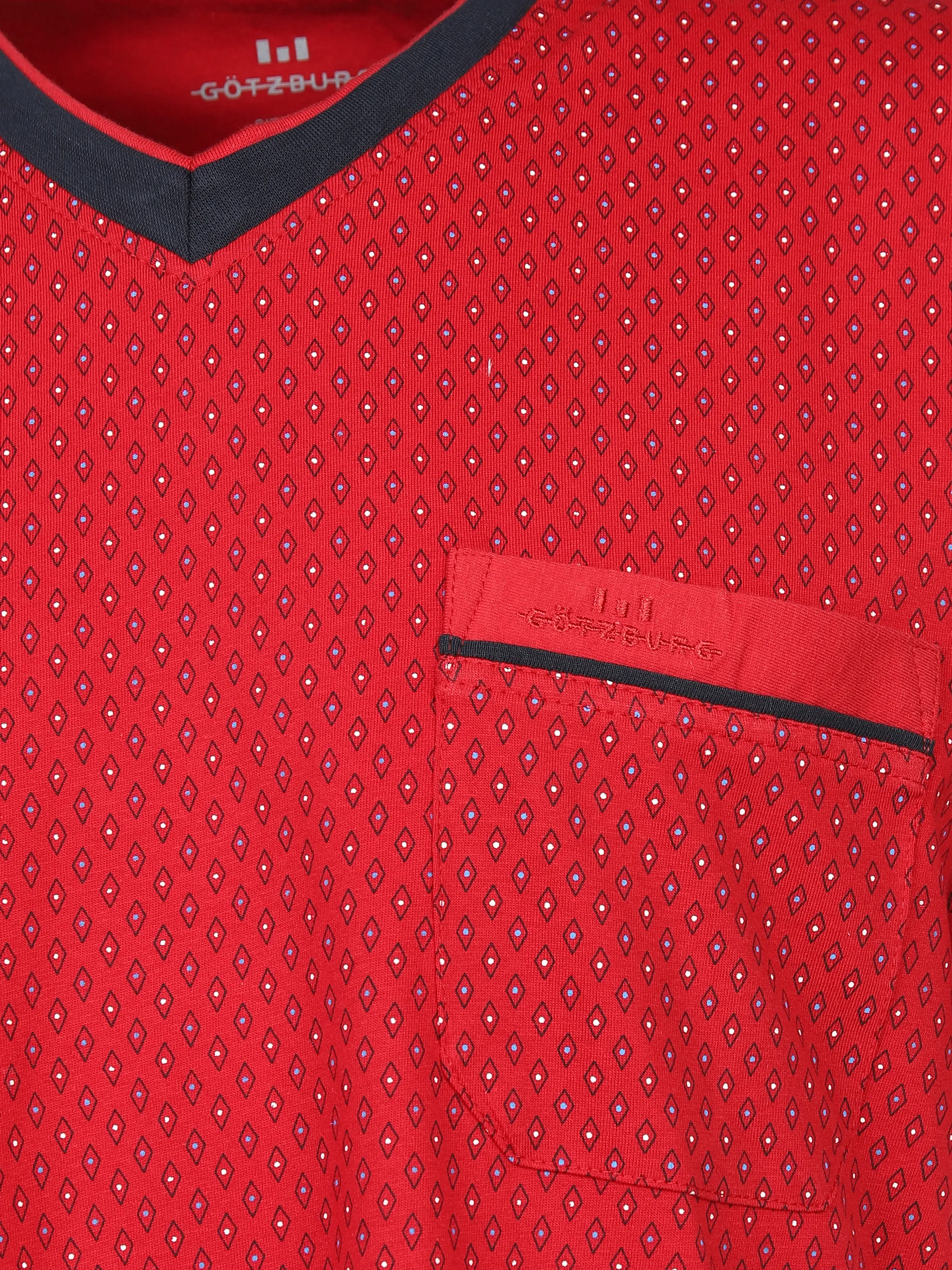Herren Shorty mit Minimalprint