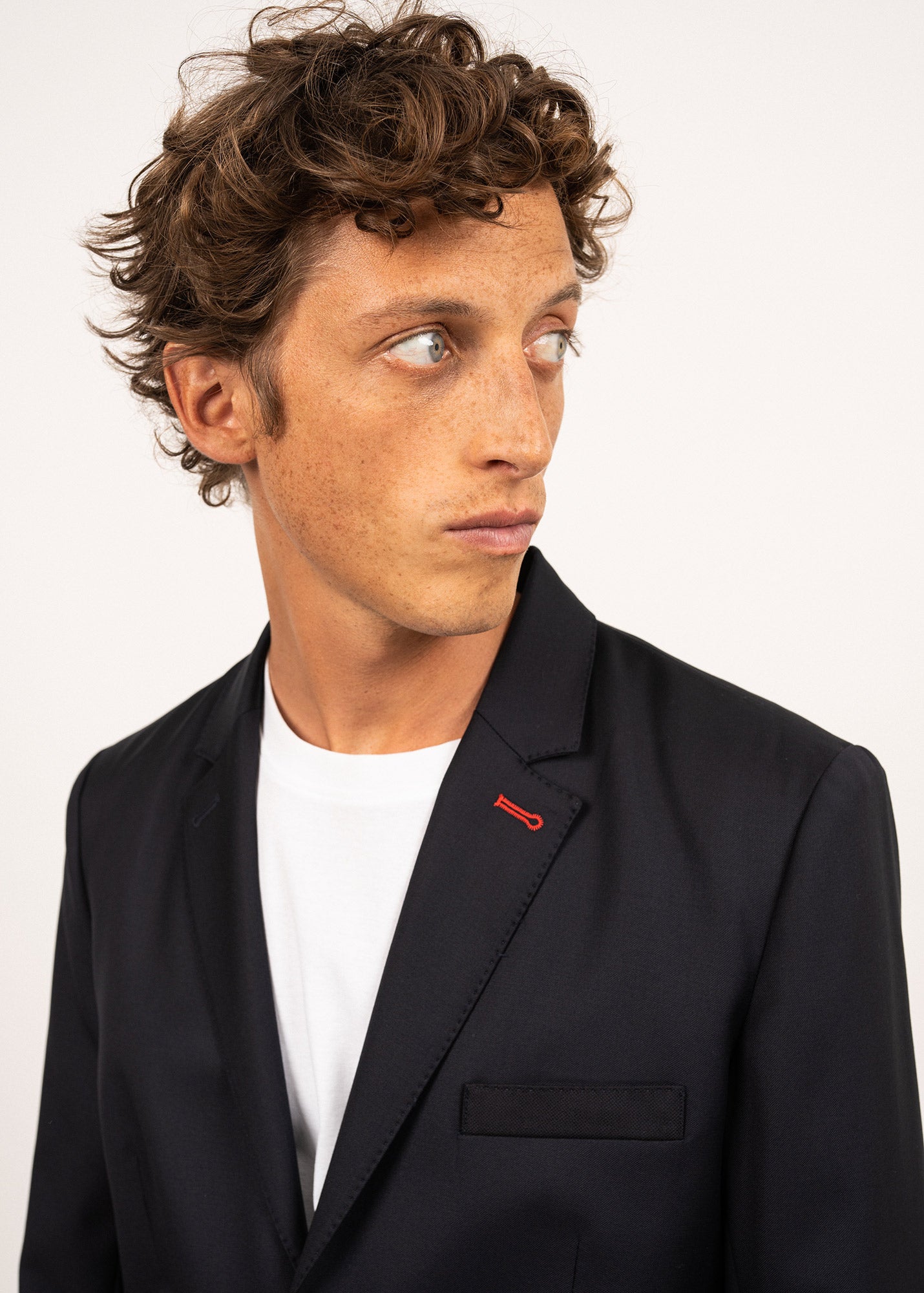 Blazer en drap de laine St Benoit