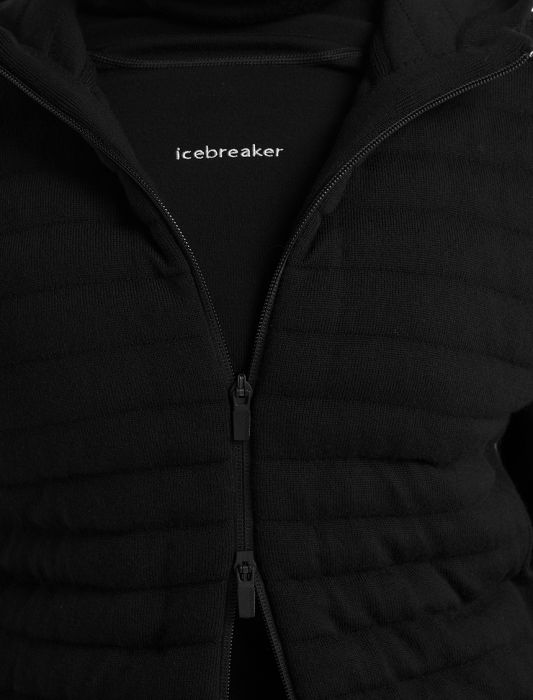 ZoneKnit LS Zip Hoodie Women uldtrøje
