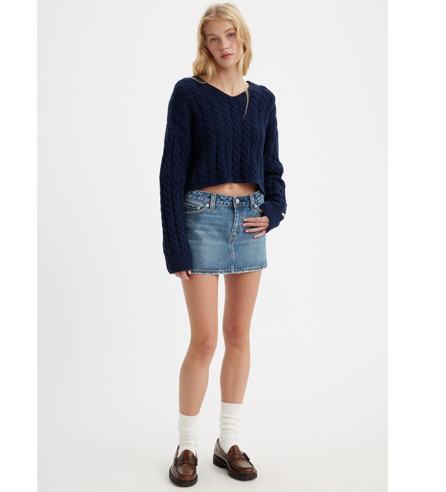 Saia Levi's tamanho XS azul