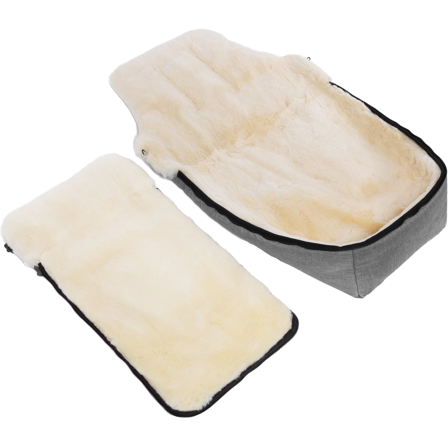 Werner Christ Baby Fußsack AROSA LUXE grigio