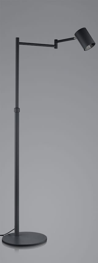 HELL LED Stehlampe PEPE 133 cm schwarz