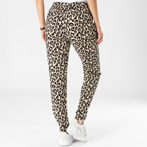 Pantalon Femme Easy Beige Léopard