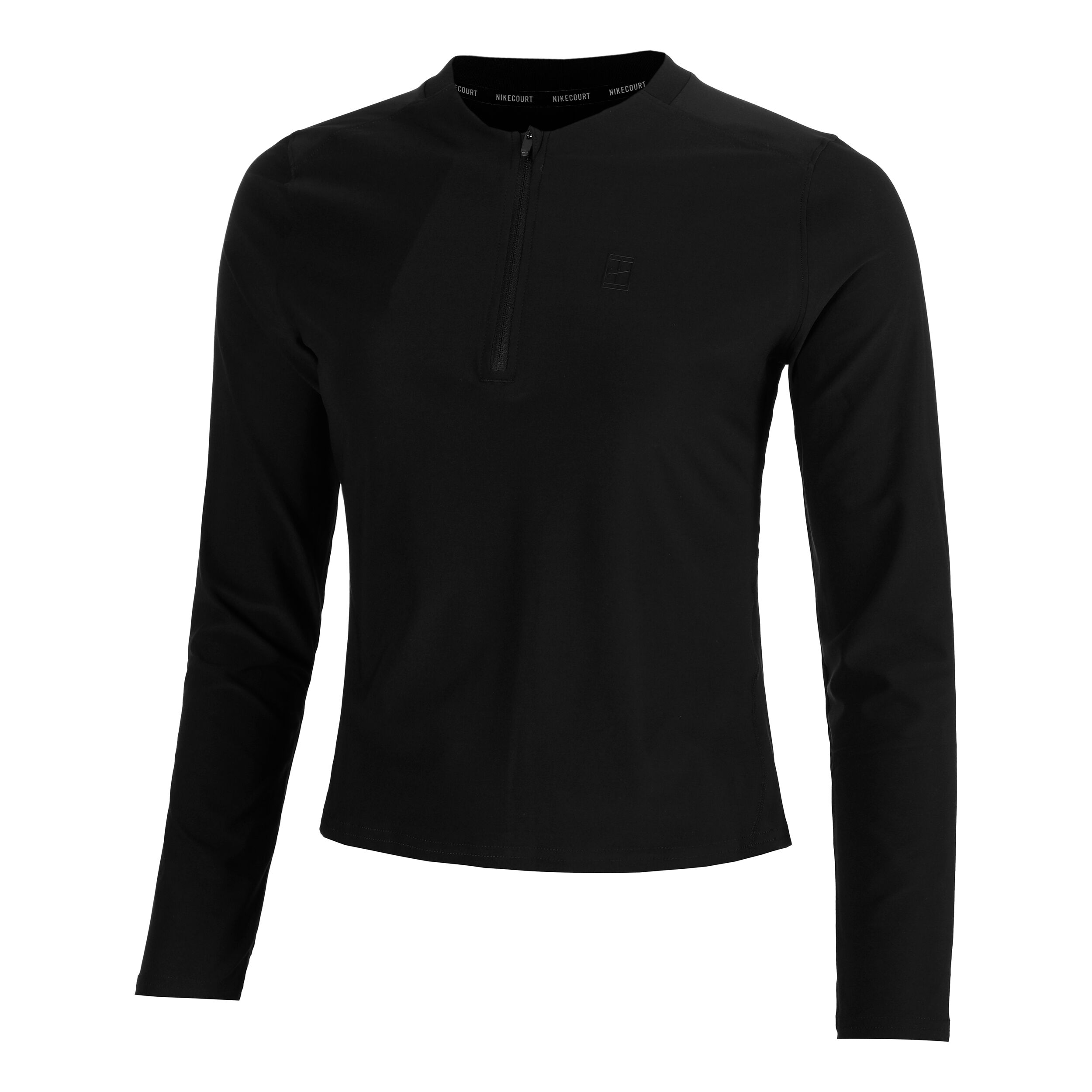 Nike Court Dri-Fit Advantage Haut Manches Longues Femmes - Noir , Noir