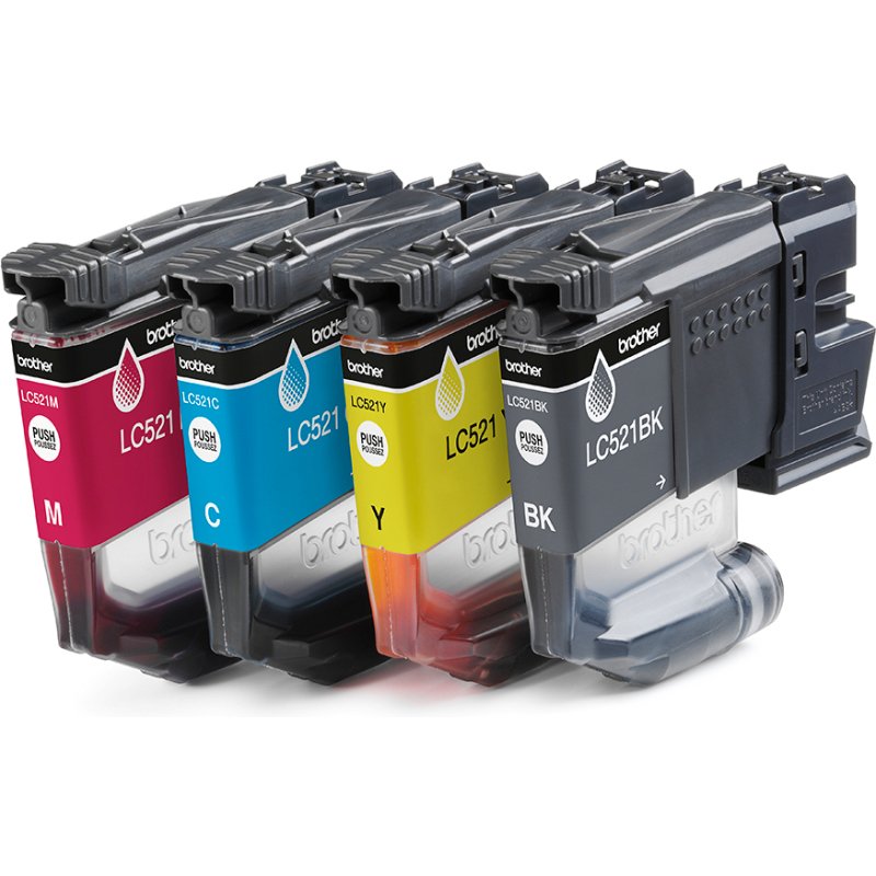 Brother LC521VAL Cartouche d'encre originale de - multipack
