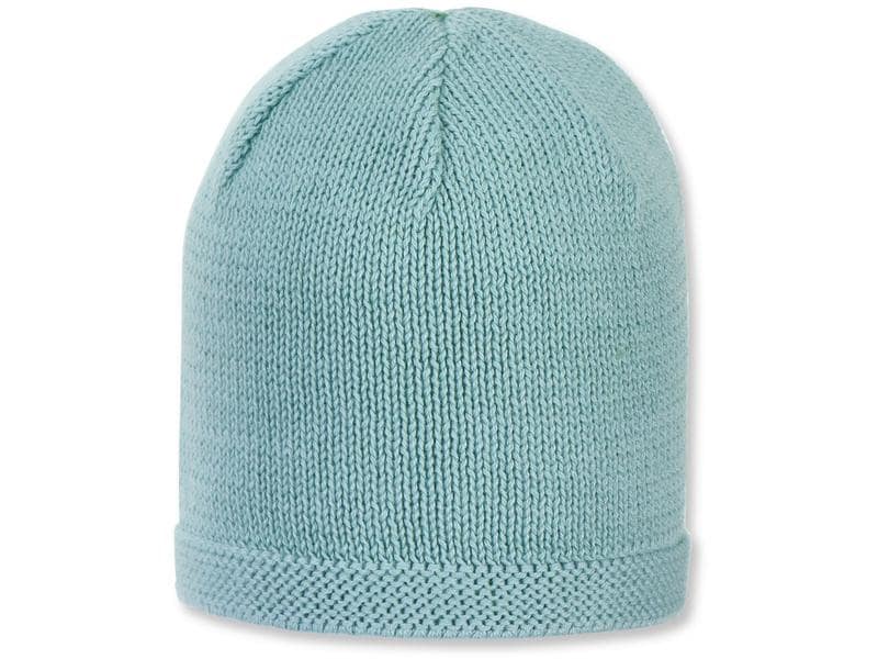 Sterntaler Mütze Grün Gr. 45 Kindermütze aus Bio-Baumwolle