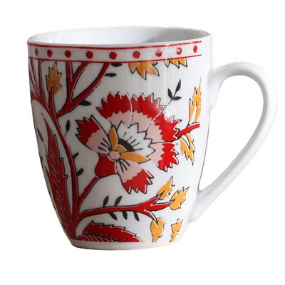 Vaisselle mix and match motifs fleurs et bandana