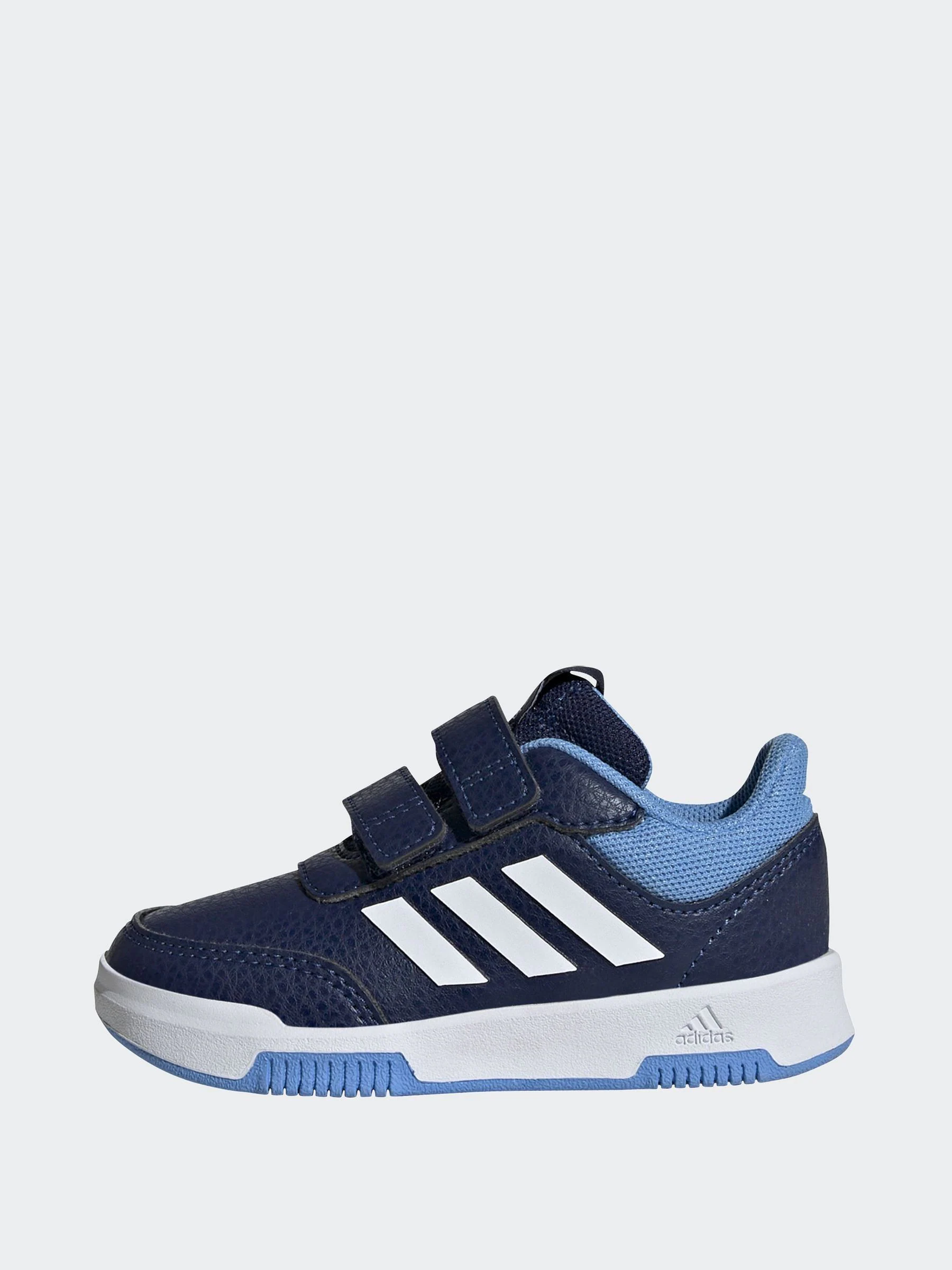 Marineblauw/blauw - adidas Tensaur babysneakers met klittenbandsluiting