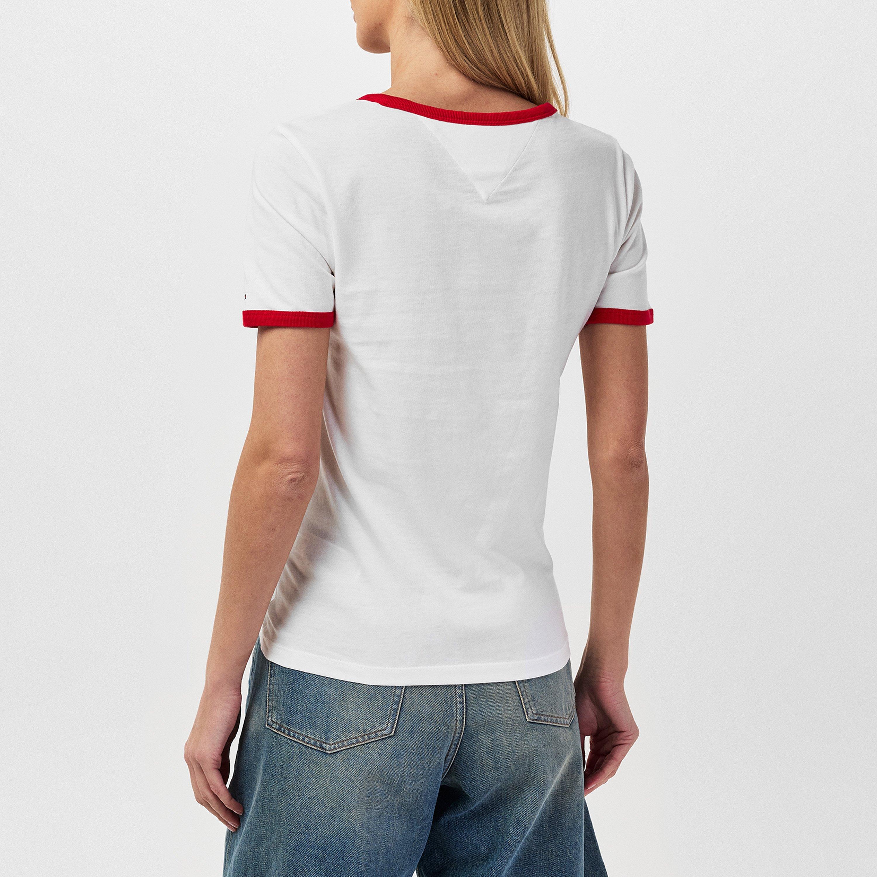 Tommy Jeans Script Ringer T Shirt