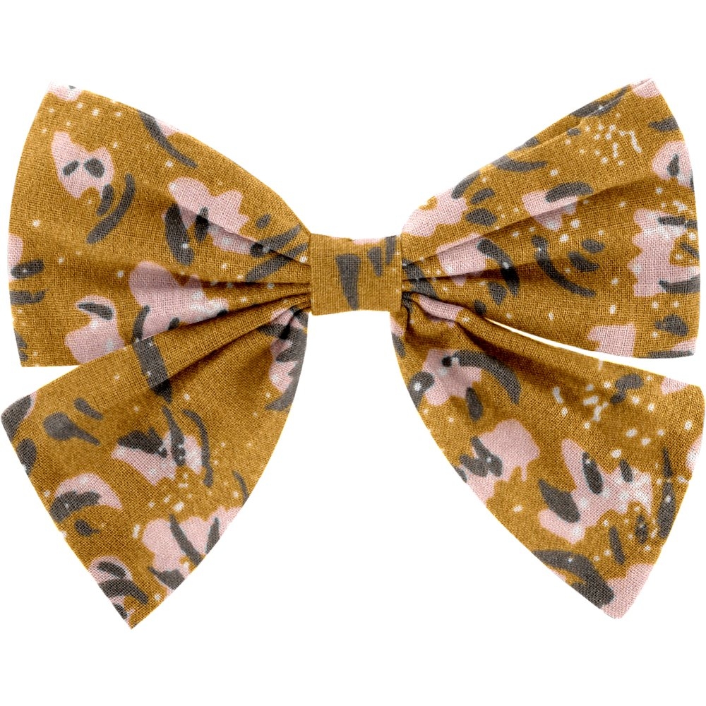 Barrette Noeud Papillon Gypso Ocre