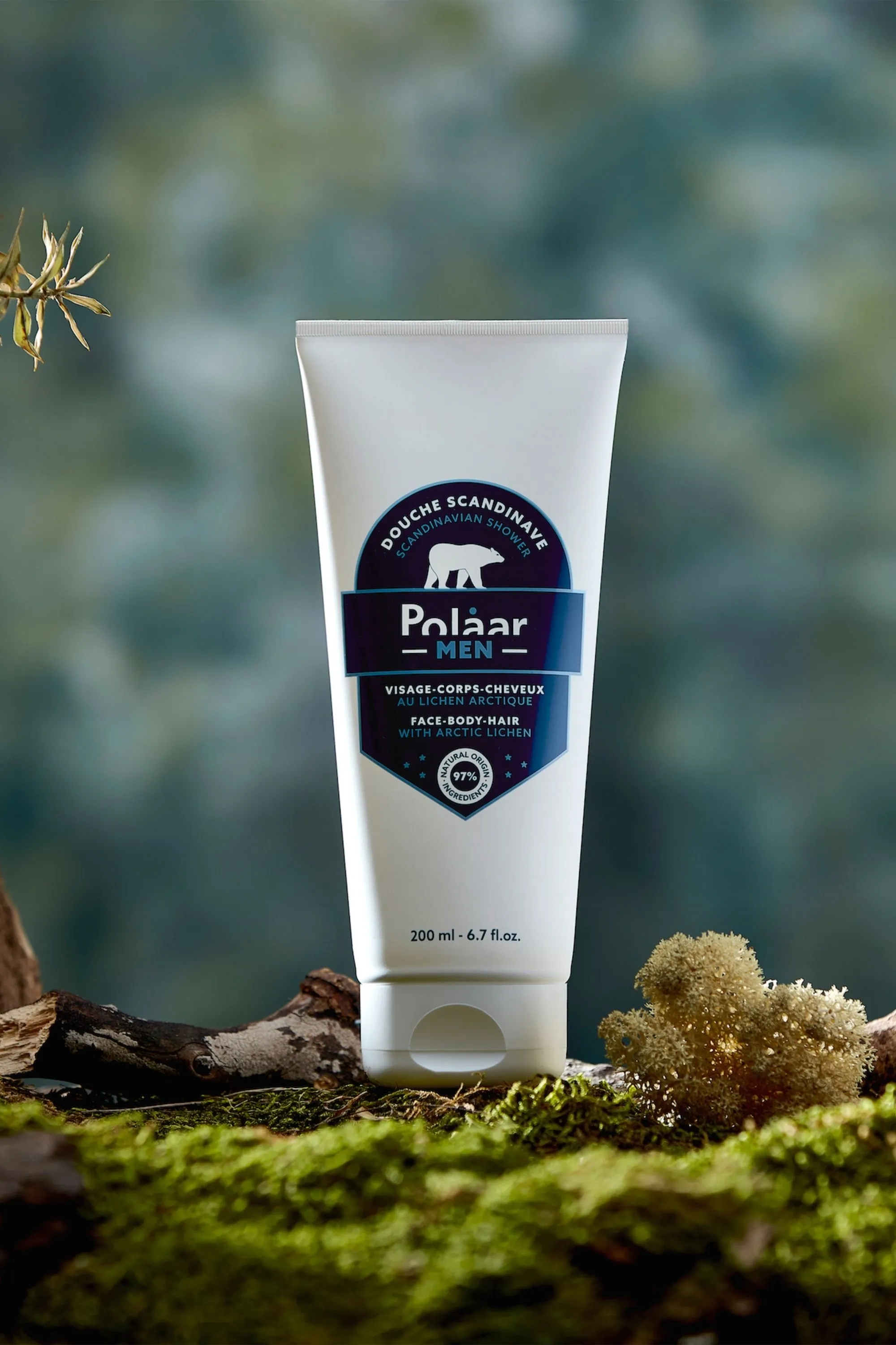 Polaar Gel douche visage, corps & cheveux Scandinave-200 ml