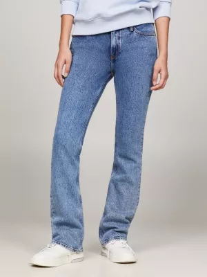Calça jeans Maddie de cintura média e corte bootcut