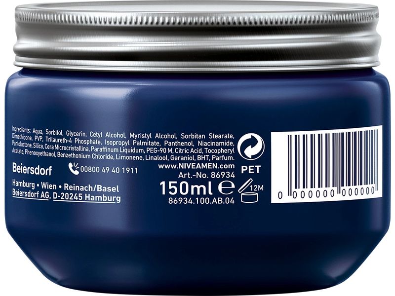 NIVEA MEN Stylingcreme Craft Stylers 150 ml Stylingcreme sorgt für formbaren Halt ohne zu verhärten
