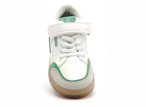 Kickers basses enfant kouic blanc