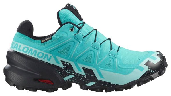 Chaussures Trail Salomon Speedcross 6 GTX Bleu/Noir Femme