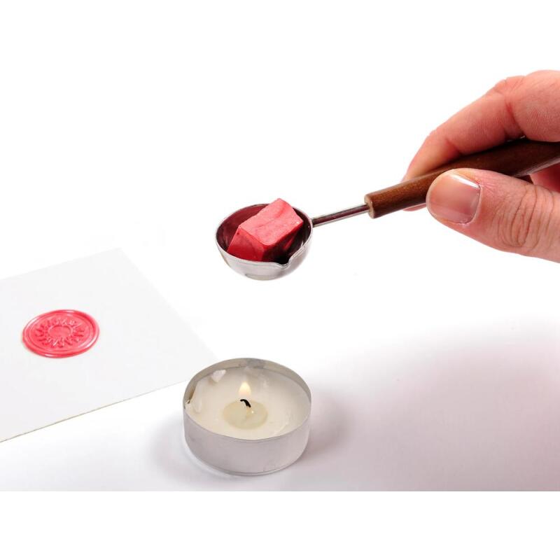 Coffret traditionnel cuillère à cire