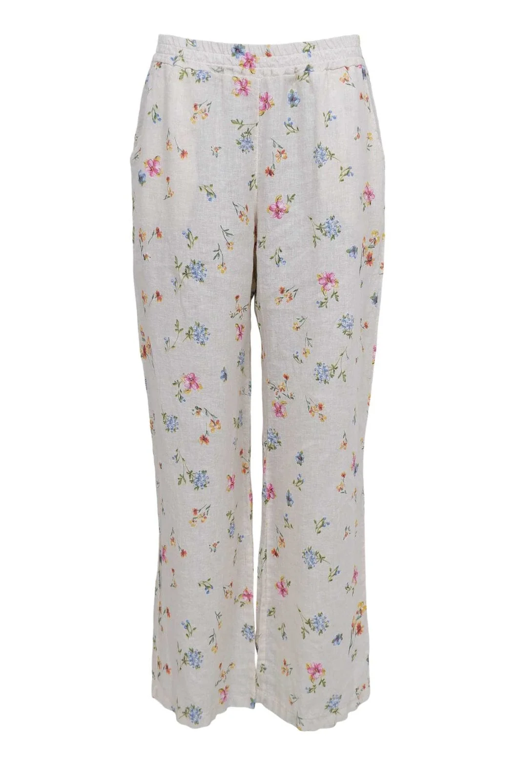 Black Colour Bcmelina Wide Linen Pant 40843