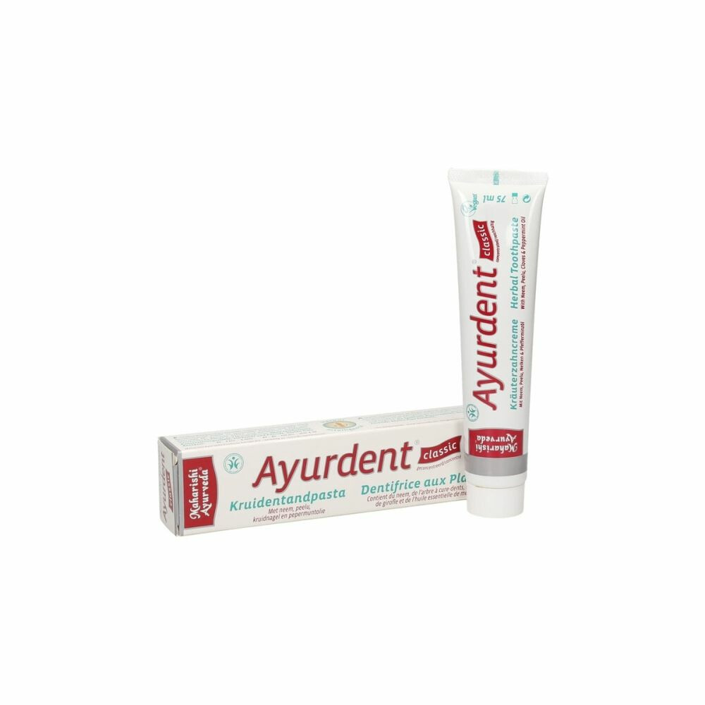 3x Maharishi Ayurveda Ayurdent Tandpasta Classic75 ml