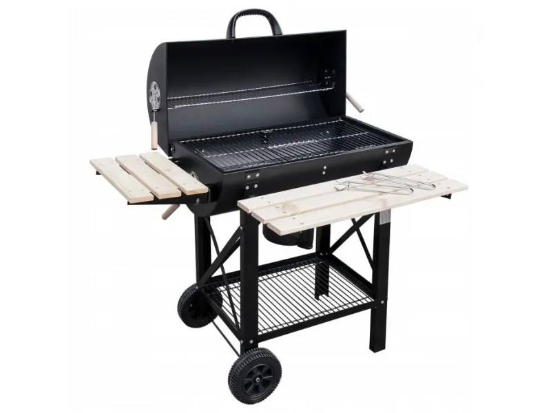 Mirpol MIR418 Havegrill med trækul 70 cm x 35 cm