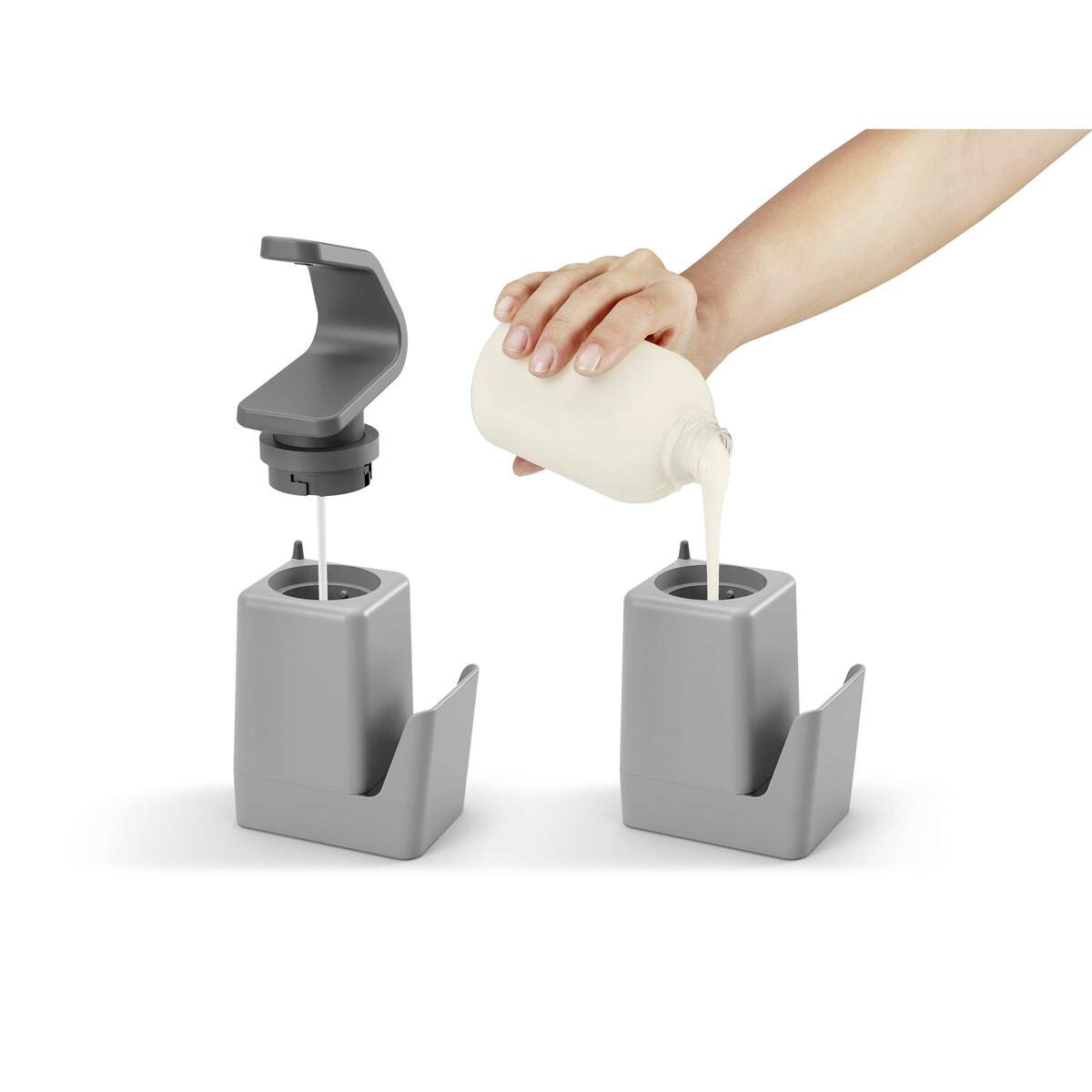 Seifenspender Soap-Tex Grau