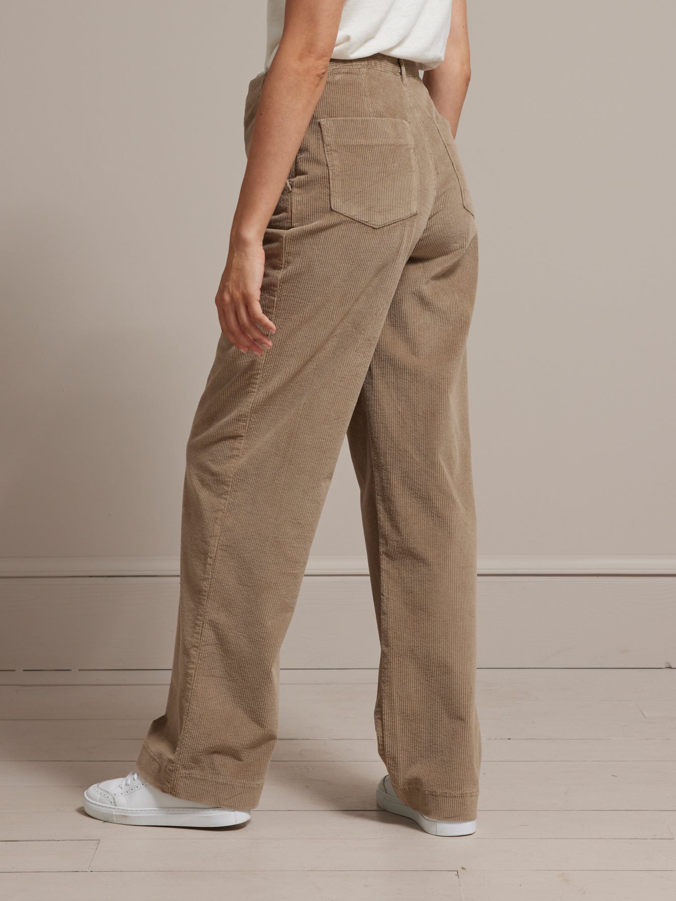 Pantalon velours Wide Leg femme Émilie