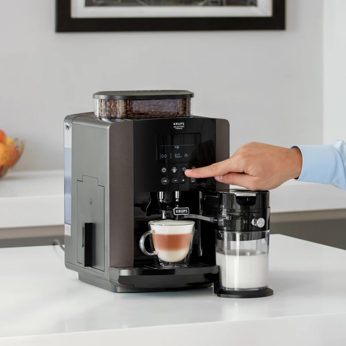 Krups Arabica Latte kaffemaskin EA819E10