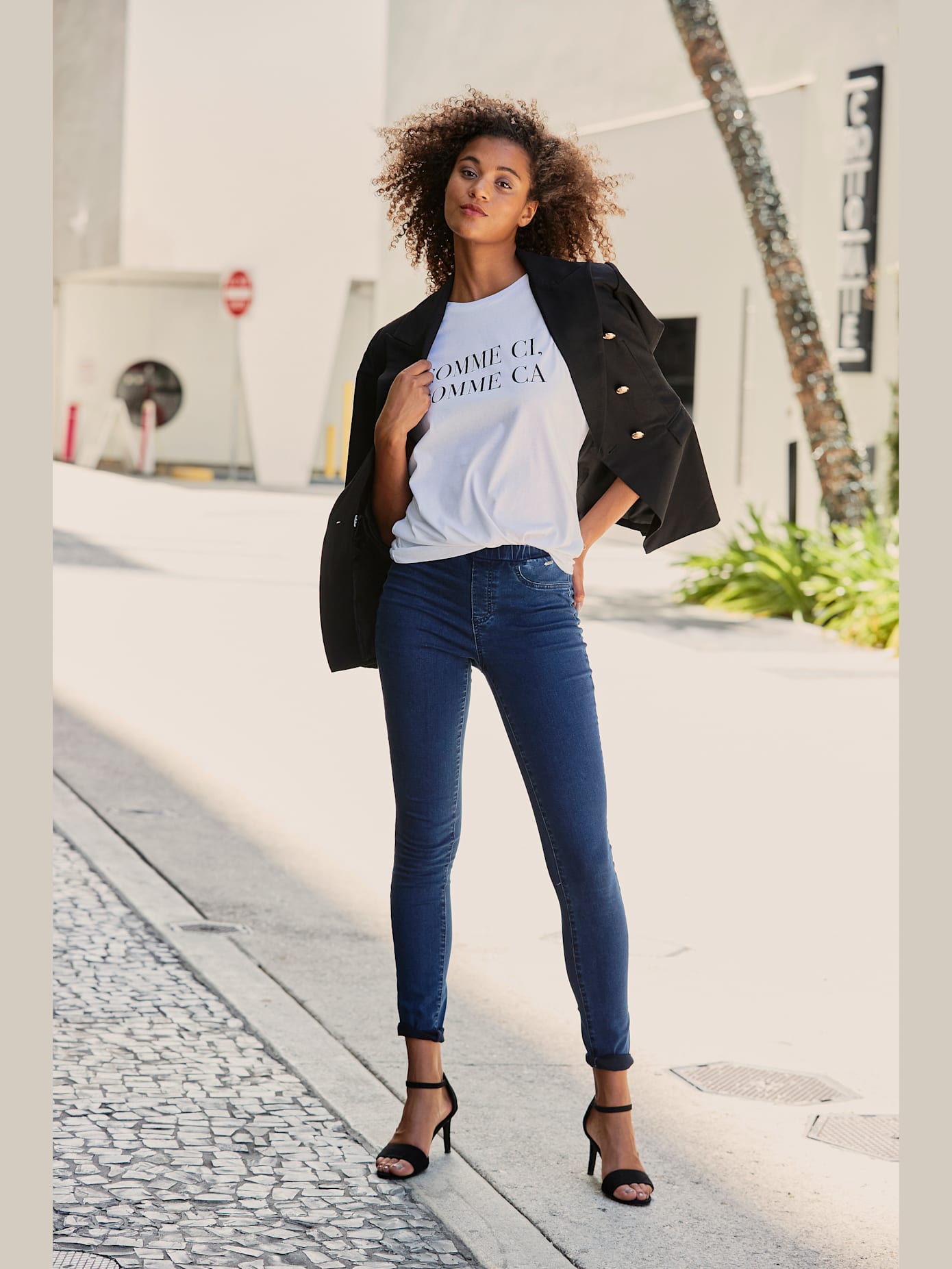 Jegging à la coupe étroite