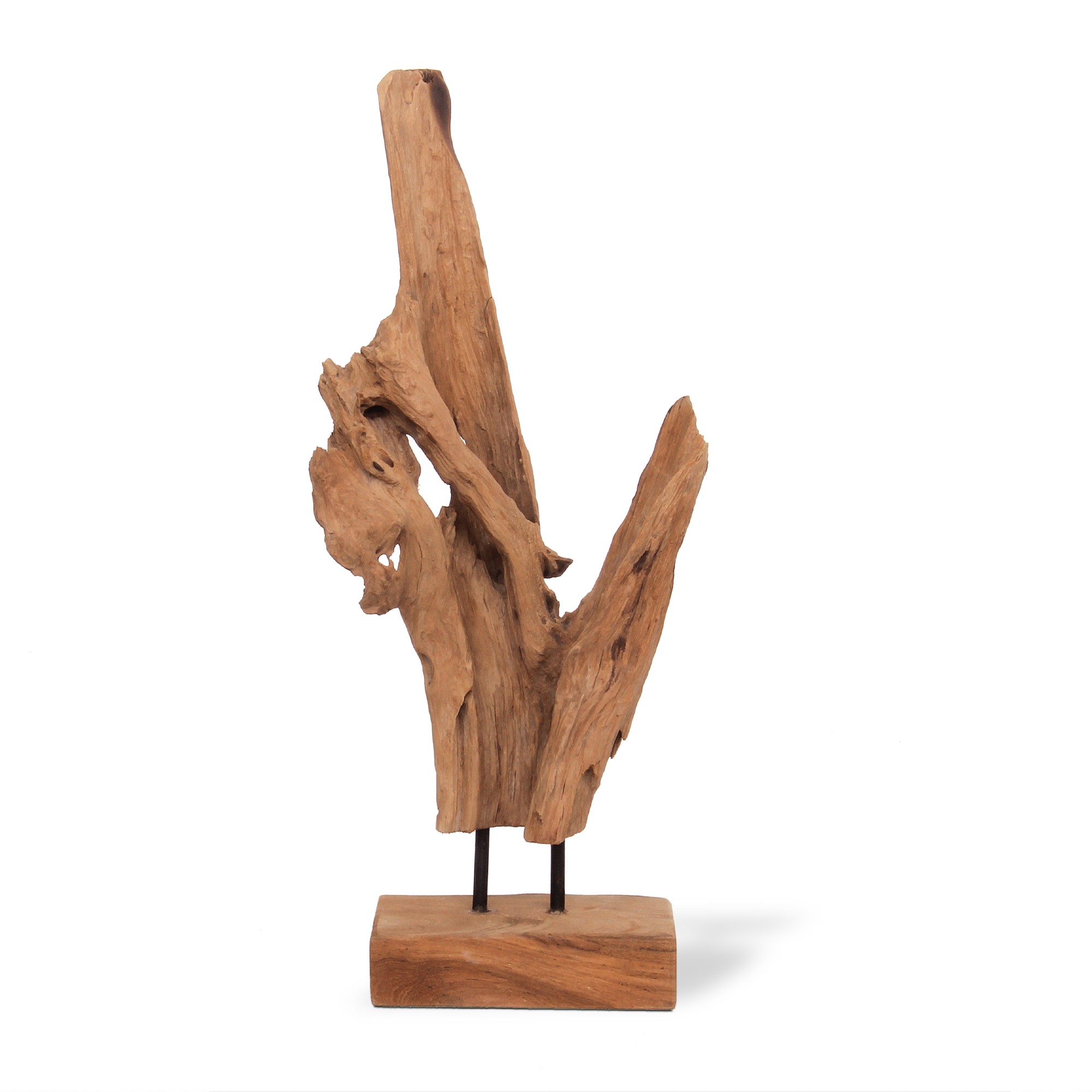 Wurzelholz-Skulptur, natur, H ca. 60 cm von fischer's lagerhaus